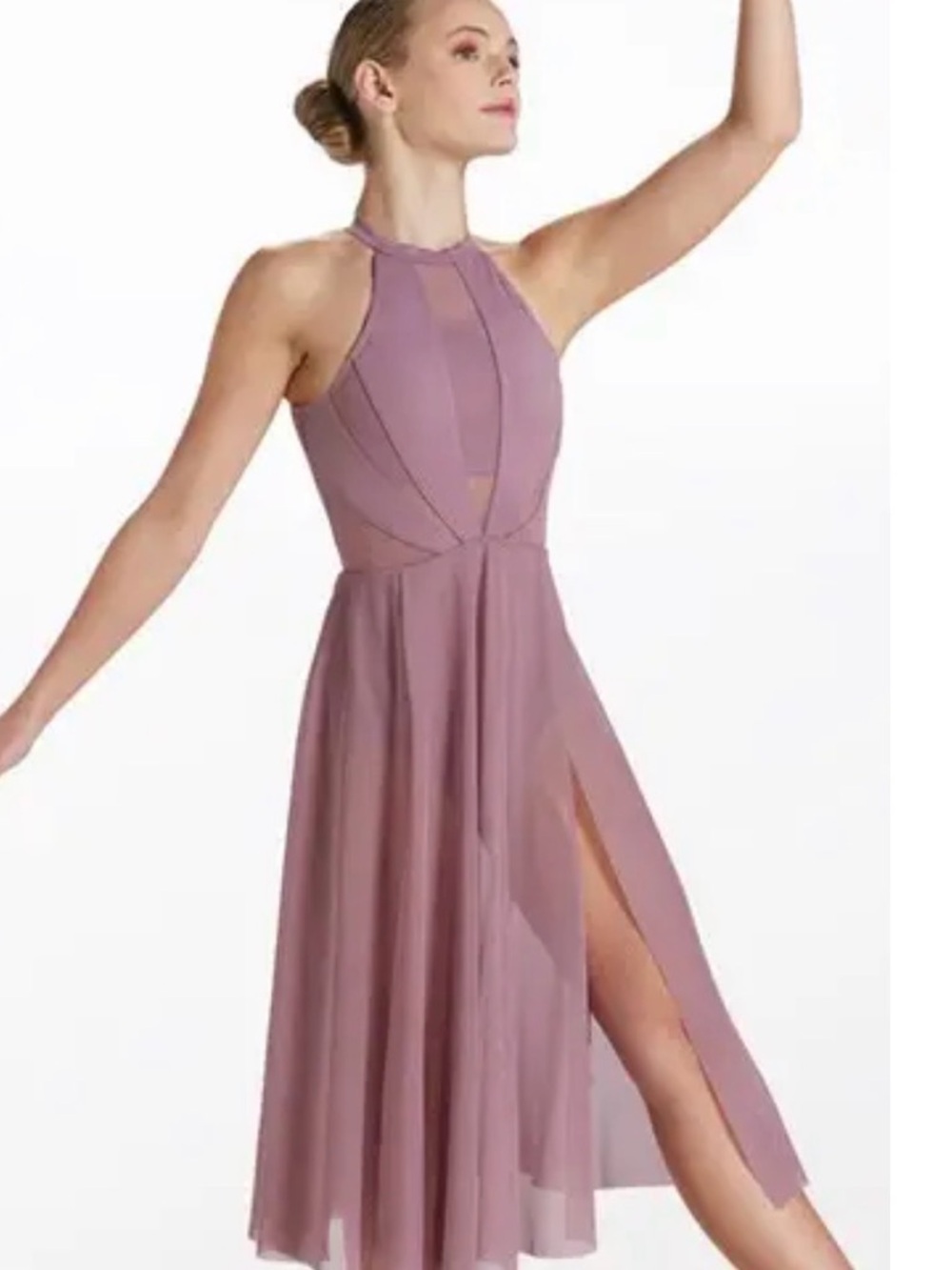 balera French mauve high neck halter size MA D11656